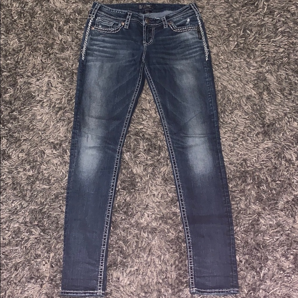 Women’s Silver jeans size 29x33 - skinny Jeans